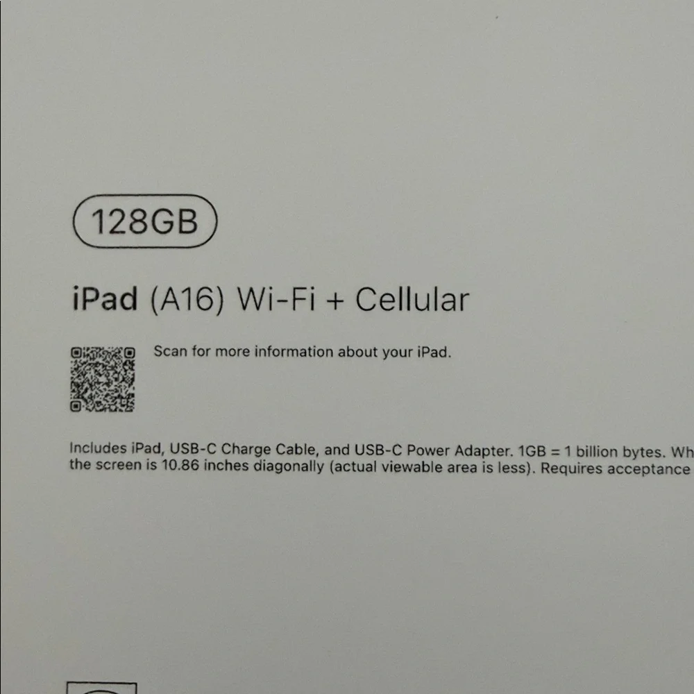 Apple original packaging